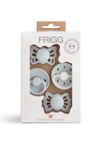 FRIGG Baby's First Pacifier (Powder Blue) 4-Pack