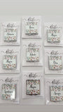 Personalized Floral Mirror