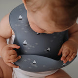 Silicone Baby Bib Boat