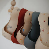 Silicone Baby Bib Rocket Ship