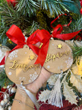 Acrylic & Wood ornament (in box)