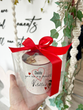 "DADDY CANDLE" Valentine's with photo