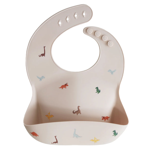 Silicone Baby Bib Dinosaurs