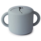 Mushie Snack Cup stone