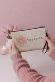 Personalized Linen Pencil Case