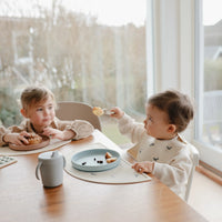 Silicone Baby Bib Whales