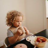 Silicone Baby Bib Rocket Ship