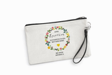 Personalized Linen Pencil Case