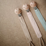 Mushie Fabric Clips Blush