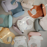 Mushie Silicone Bib Powder Blue