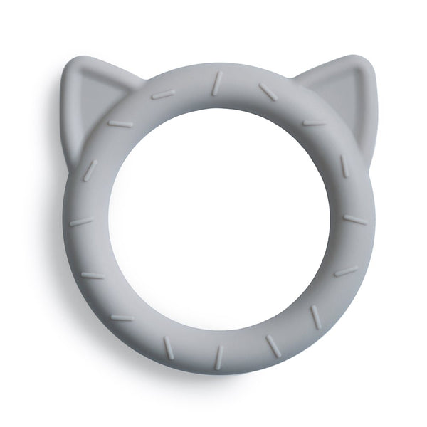 Mushie Teether Cat Stone