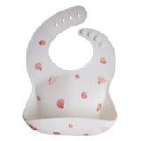 Mushie Silicone Bib Light Shell